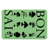 Basisstijlen van Bonsai-boom Magneet (Horizontaal)