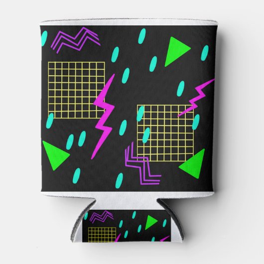 Basisstroomgolf in zwart blikjeskoeler (Voorkant)