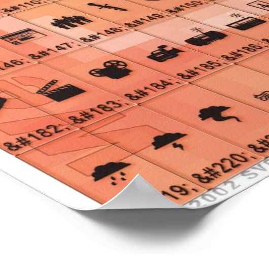 Basissymbolen Poster (Hoek)