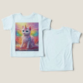 Basist-shirt voor peuters (Ontwerp Voorkant & Achterkant)