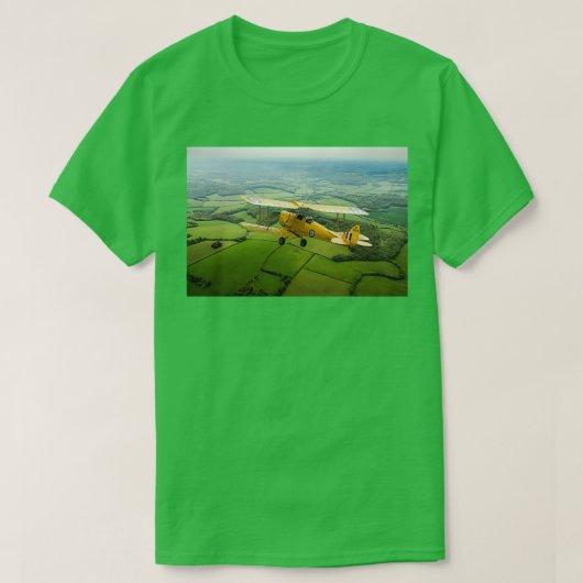 Basistrainer voor de solotijger Tiger Moth T-shirt (Design voorkant)