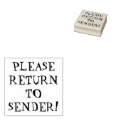 Basisversie: KEER TERUG NAAR VERZENDING! Rubber St Rubberstempel (Gestempeld)