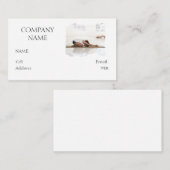 BASISVISITEKAARTJE SJABLOON VISITEKAARTJE (Voorkant / Achterkant)