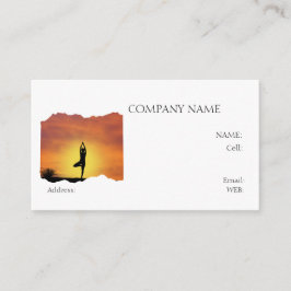 BASISVISITEKAARTJE SJABLOON VISITEKAARTJE