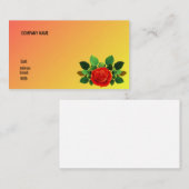 BASISVISITEKAARTJE SJABLOON VISITEKAARTJE (Voorkant / Achterkant)