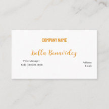 BASISVISITEKAARTJE SJABLOON