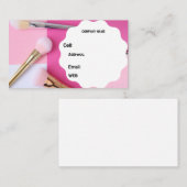 BASISVISITEKAARTJE SJABLOON VISITEKAARTJE (Voorkant / Achterkant)