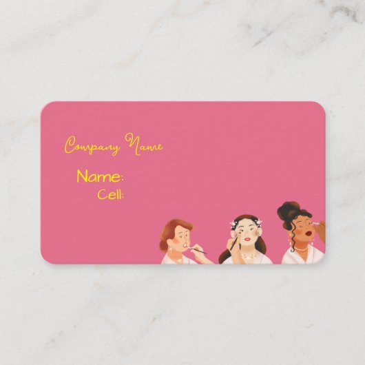 BASISVISITEKAARTJE SJABLOON VISITEKAARTJE (Voorkant)