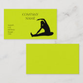 BASISVISITEKAARTJE SJABLOON VISITEKAARTJE (Voorkant / Achterkant)