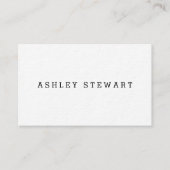 BasisVisitekaartje Visitekaartje (Voorkant)