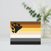 Basisvlag voor Beer Briefkaart (Staand voorkant)