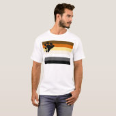 Basisvlag voor Beer T-shirt (Voorkant volledig)