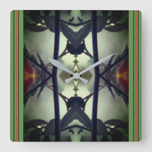 Basiswandklok Vierkante Klok