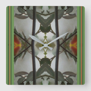 Basiswandklok Vierkante Klok