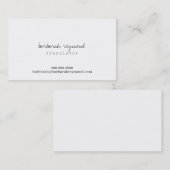 basiswit voor vertalers ( aangepast beroep ) visitekaartje (Voorkant / Achterkant)