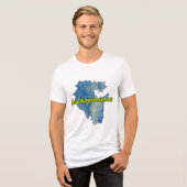 Basjkortostan Tri-Blend Shirt (Voorkant volledig)