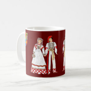 Baskenland, Aquitaine, Frankrijk Koffiemok