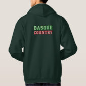 Baskenland en ikurriña, hoodie (Achterkant)