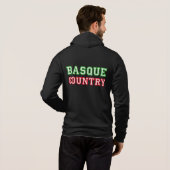 Baskenland en ikurriña, hoodie (Achterkant volledig)