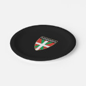 Baskenland Euskadi Papieren Bordje (Gekanteld)