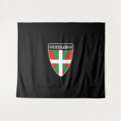 Baskenland Euskadi Wandkleed (Voorkant (horizontaal))
