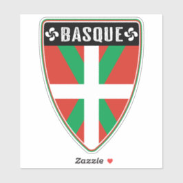 Baskenland Schild Sticker