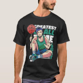 Basket Anime Boy T-shirt (Voorkant)