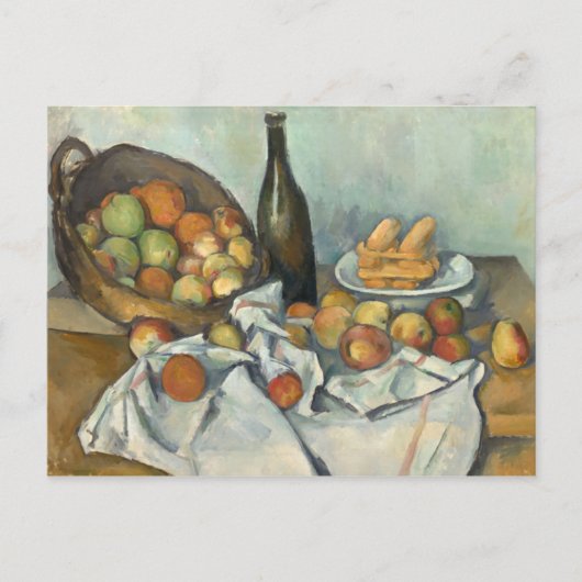 Basket appels Paul Cézanne Fine Art Briefkaart (Voorkant)