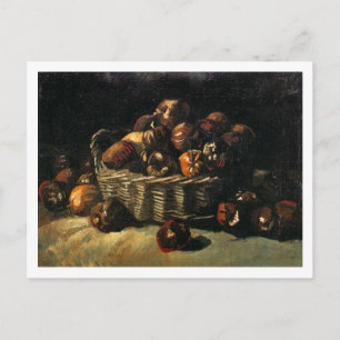 Basket appels, Van Gogh Fine Art Briefkaart