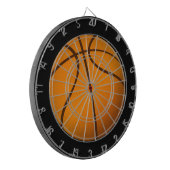 Basket Ball Custom Sport Dart Board Dartbord (Voorkant Links)
