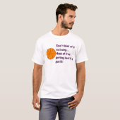 Basket Ball Girl T-shirt (Voorkant volledig)
