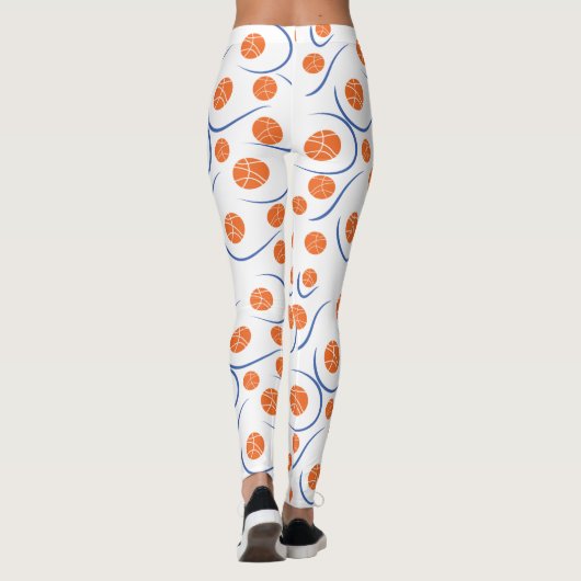 Basket-ball Inspired Leggings (Achterkant)