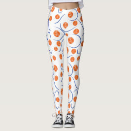 Basket-ball Inspired Leggings