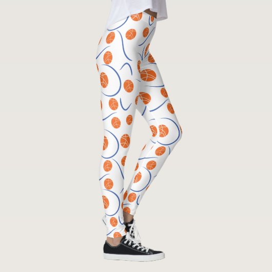 Basket-ball Inspired Leggings (Rechts)