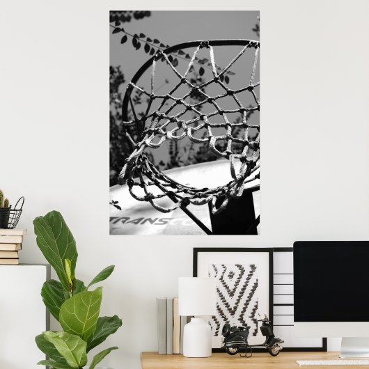 Basket Ball Net Print (Thuiskantoor)