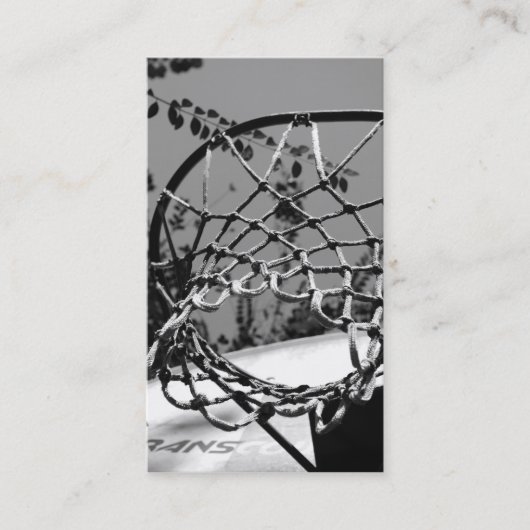 Basket Ball Netto Visitekaartjes (Voorkant)