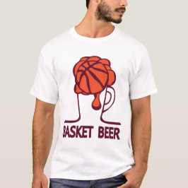 Basket beer glas humor sport 1 t-shirt