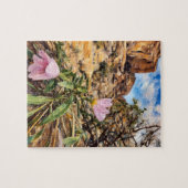 Basket Evening Primrose in Valley of Fire, Nevada, Legpuzzel (Horizontaal)