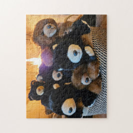 Basket of Bears Puzzle, 11" x 14", 252 pieces Legpuzzel