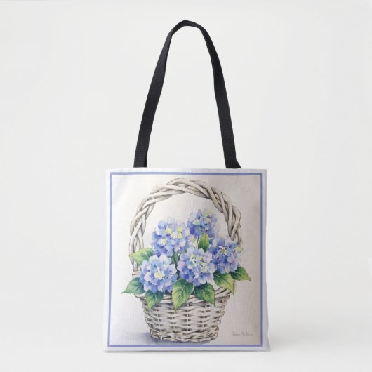 Basket of Blooms Tote Bag (Voorkant)