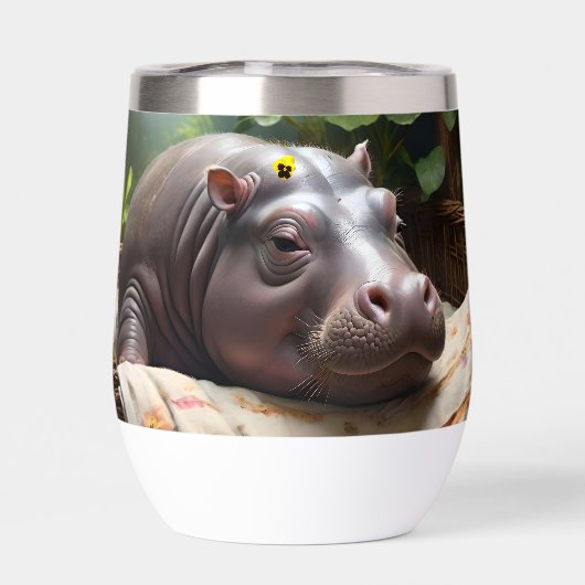 *Basket of Dreams: A Baby Hippo’s Cozy Nap (Achterkant)