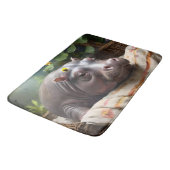 *Basket of Dreams: A Baby Hippo’s Cozy Nap Badmat (Gekanteld)