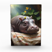 *Basket of Dreams: A Baby Hippo’s Cozy Nap Fotoblokken (Voorkant)