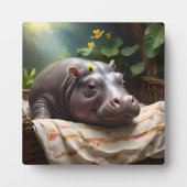 *Basket of Dreams: A Baby Hippo’s Cozy Nap Fotoplaat (Voorkant)