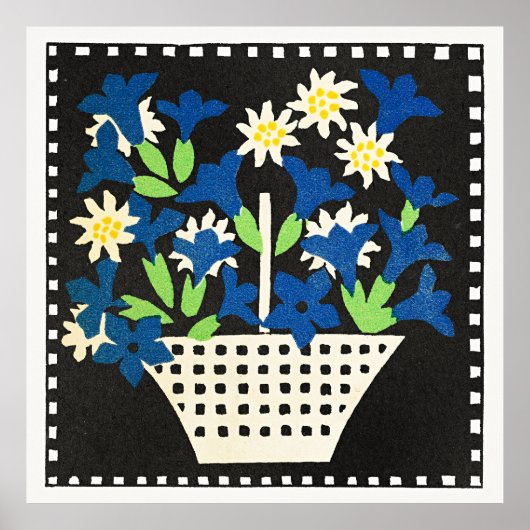 Basket of Flowers (series) Poster (Voorkant)