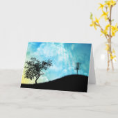 Basket on a Hill #2 Kaart (Gele Bloem)