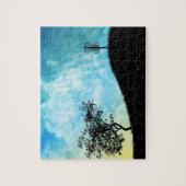 Basket op een heuvel #2 legpuzzel (Verticaal)