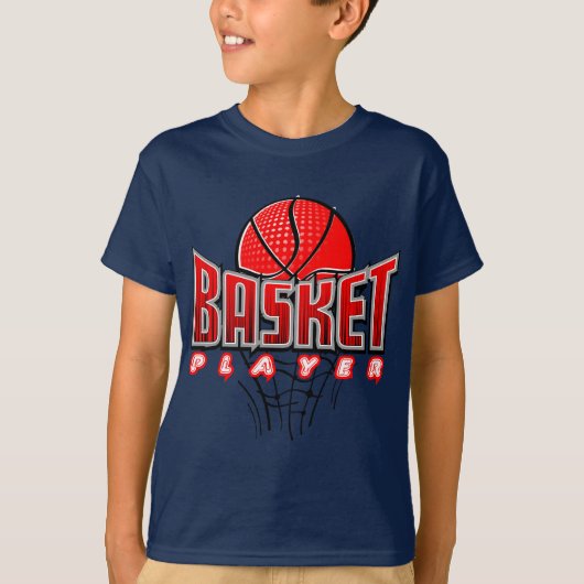 Basket Player T-shirt (Voorkant)