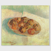 Basket van Apples aan Pissarro door Vincent van Go Cadeaupapier (Vlak)