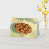 Basket van Apples aan Pissarro door Vincent van Go Kaart (Gele Bloem)